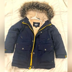 Lands End- Navy winter jacket-size kids 4